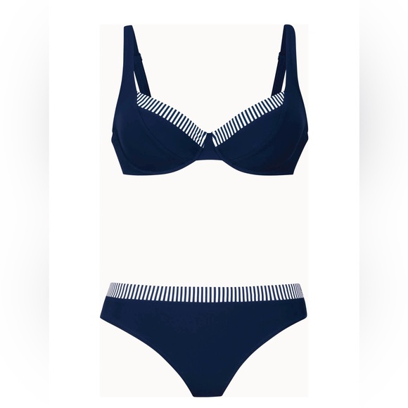 Navy Blue Bikini Set - Picture 1 of 1